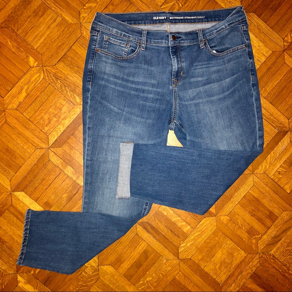 Old Navy Boyfriend Straight sz 14